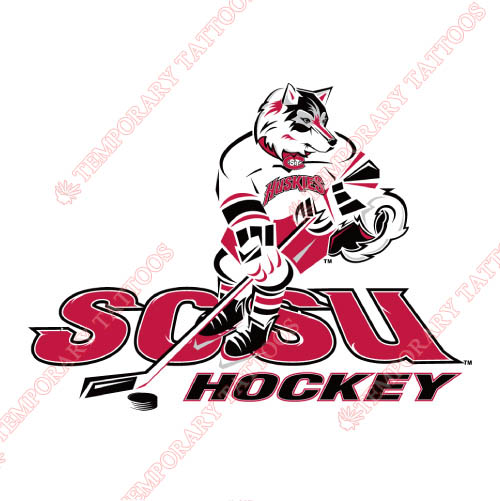 St. Cloud State Huskies Customize Temporary Tattoos Stickers NO.6327